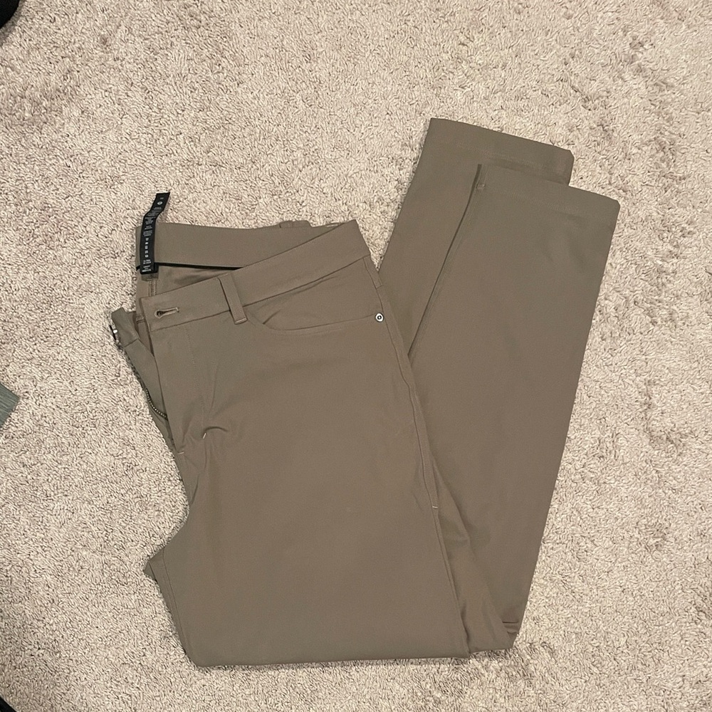 lululemon athletica Men's slim fit warpstreme 5 pocket pants 35x34